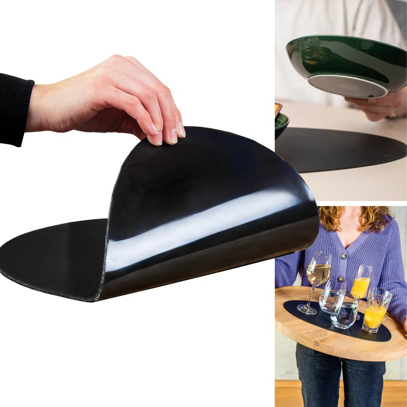 Metal Nano Gel Placemat (メタル ナノゲル プレイスマット Lサイズ 黒)